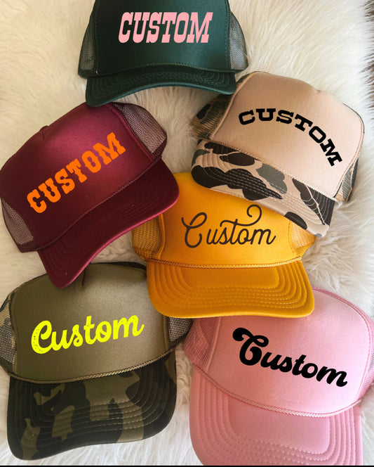 Custom Patch Hats